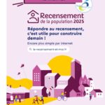 Recensement de la population 2025 - Recrutement d'agents recenseurs.