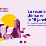 Recensement de la population 2025 dès le 16 janvier.