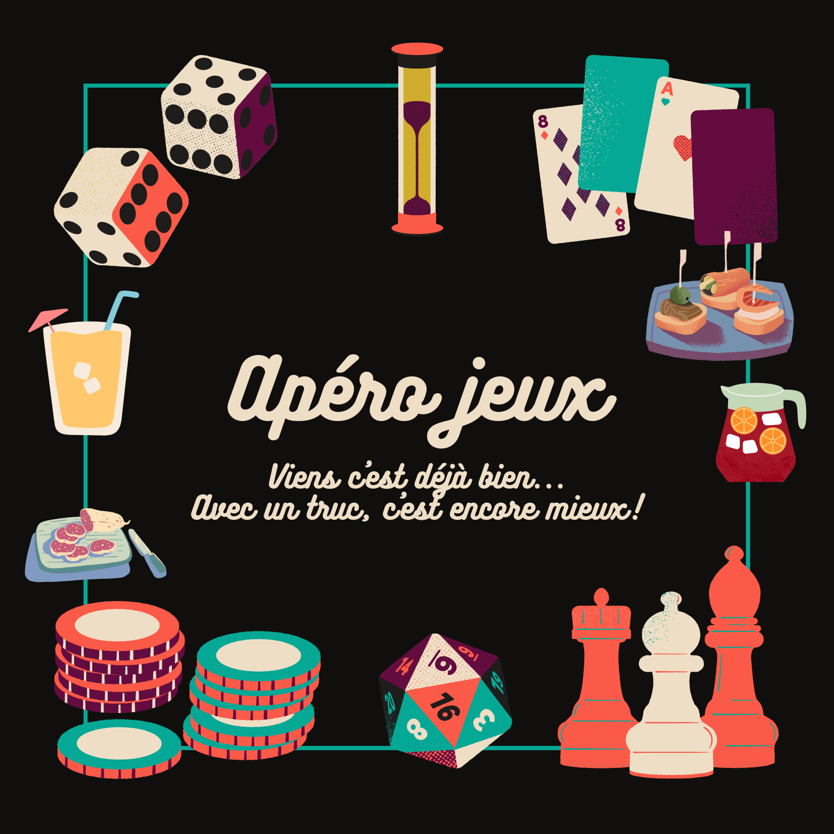 Rendez-vous des jeux : apéro jeux !